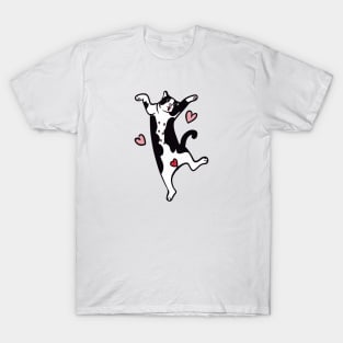 Cat falling in love T-Shirt